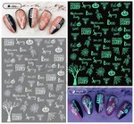 Imagen de Stickers para Uñas Beauty Style Halloween DH-257