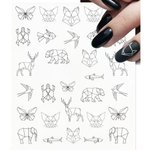Imagen de Stickers Al Agua para Uñas Beauty Style STZ-1020