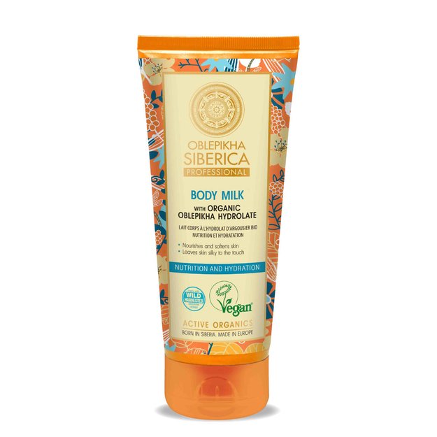 Imagen de Leche Corporal Vegana Natura Siberica Oblepikha 200 ml