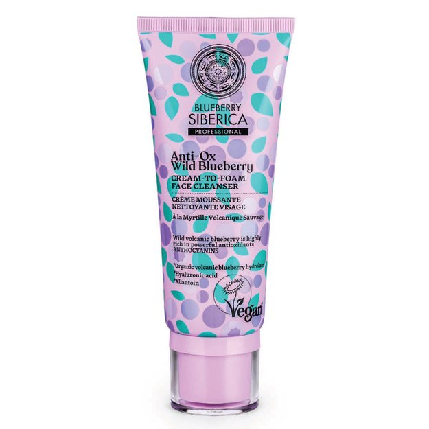 Imagen de Crema Espuma Facial De Limpieza Natura Siberica 100 Ml