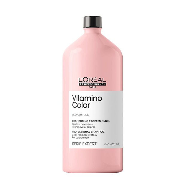 Imagen de Shampoo Vitamino Color Cabello Teñido Loreal Pro 1500 ml