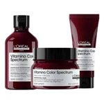 Imagen de Pack Lp Vitamino Color Spectrum Sh 300ml, Aco 200ml Y Mask