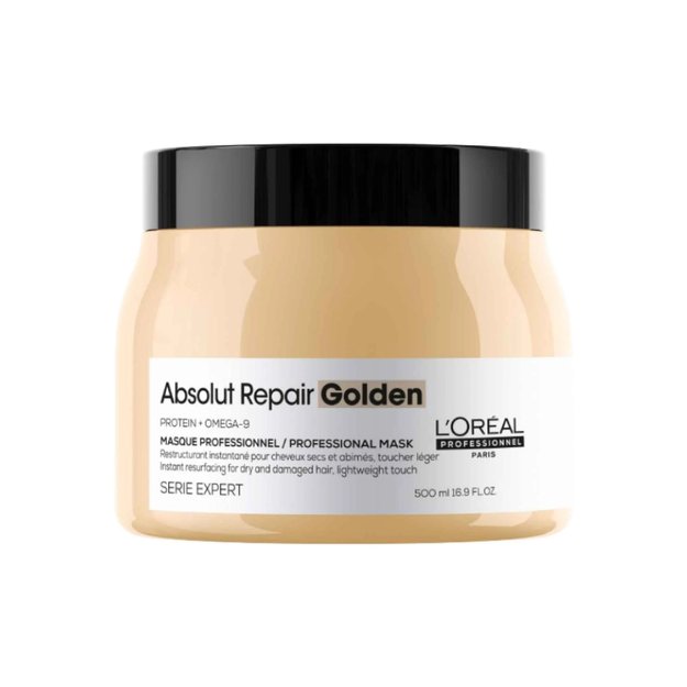 Imagen de Máscara Absolut Repair Golden Reparacion Loreal Pro 500 ml