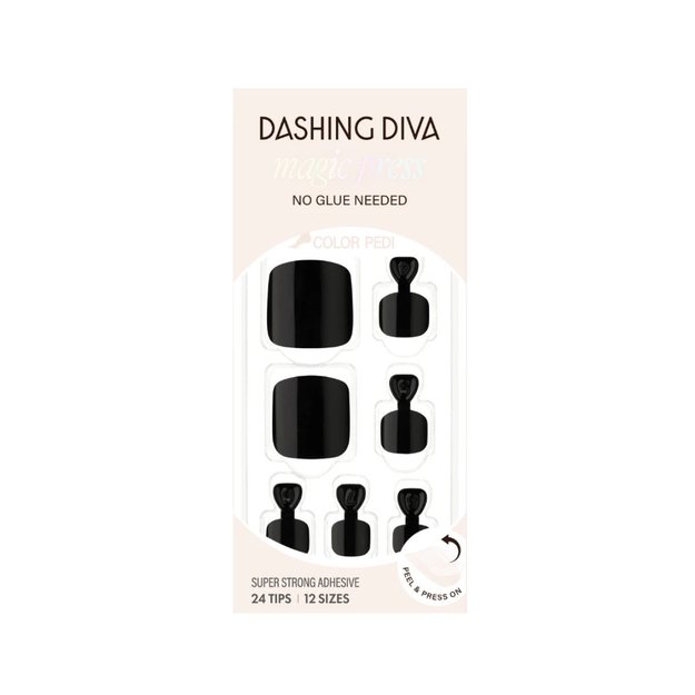 Imagen de Uñas en Gel Hortensia Dashing Diva Carbon Black