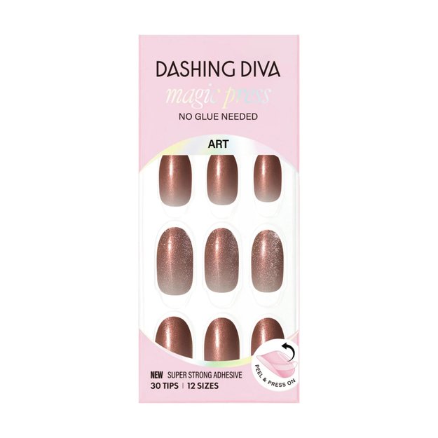 Imagen de Uñas en Gel Hortensia Dashing Diva Pearly Burgundy