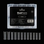 Imagen de Tips Dual System Pink Mask Dual Form Square