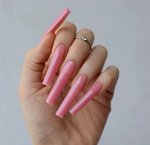 Imagen de Tips Dual System Pink Mask Dual Form Square