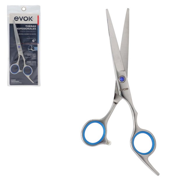Imagen de Tijera Profesional para Barberia Evok 6