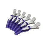 Imagen de Pinzas para el Cabello Beauty Style Colores Surtidos x6
