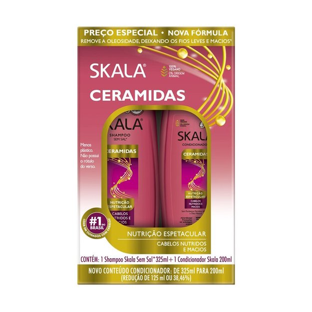 Imagen de Kit Shampoo + Acondicionador Skala Ceramidas