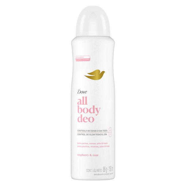 Imagen de Desodorante Dove All Body Deo Raspberry Rose 150 ml