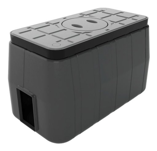 Imagen de Nicho ose PVC p/medidor de agua con visor INPLAST