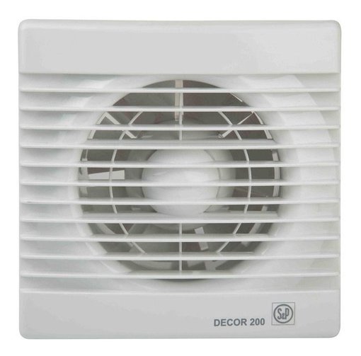 Imagen de Extractor decor 200 C 180M3-125mm vidrio/pared SOLER Y PALAU
