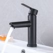 Imagen de Lavatorio monoc. 40mm  slim negro mate DMC