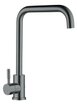 Imagen de Grifo mesa salida alta acero inox. grafito vector GC