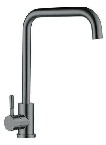 Imagen de Grifo mesa salida alta acero inox. grafito vector GC