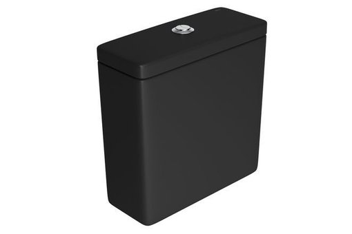 Imagen de Cisterna quadra/axis dual flux negro mate DECA