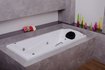Imagen de Bañera hidromasaje 1.50x0.70x0.38 jets fibra de vidrio blanca Bella ASTRA