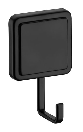 Imagen de Percha multiuso adhesiva negro mate FUTURE