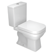 Imagen de Kit Quadra inodoro + mochila+ tapa + conexiones blanco DECA