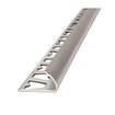 Imagen de Guardacanto arco aluminio 10mm x 2,5 cromo brillo ATRIM