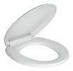 Imagen de TAPA INODORO PLASTICA SLOW CLOSE RAVENA DECA