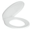 Imagen de Tapa de inodoro plástica universal blanca DECA
