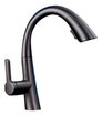 Imagen de Grifo cocina mesa extraible negro mate style DMC