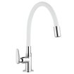 Imagen de Grifo unitario mesa ABS blanco Allure Mouve  VIQUA