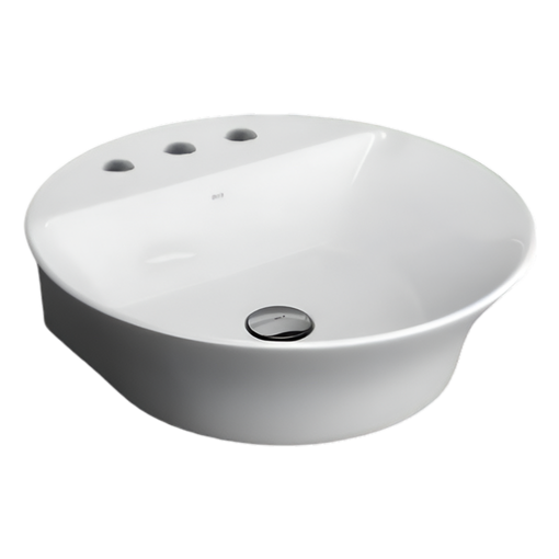 Imagen de Lavatorio apoyo arco doble 46 L 1066 blanco DECA