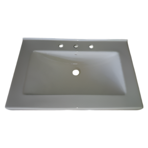 Imagen de Lavatorio apoyo/sobreponer rectangular 70X45 L94 blanco DECA