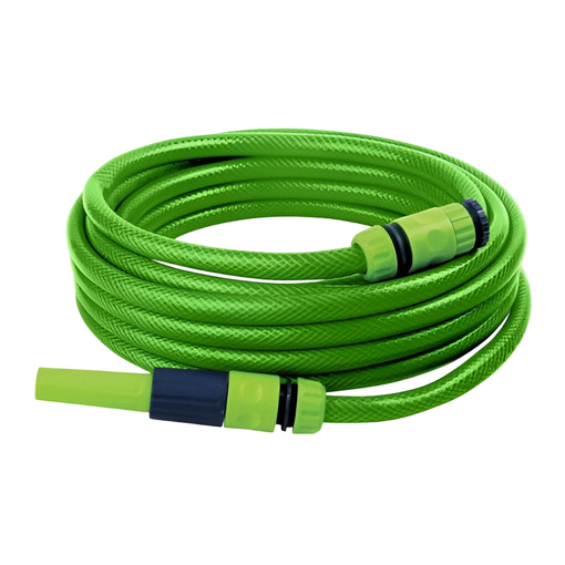 Imagen de Kit manguera jardín 30mts Flex verde VIQUA
