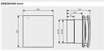 Imagen de Extractor decor 300 design 230M3-165mm vidrio/pared SOLER Y PALAU