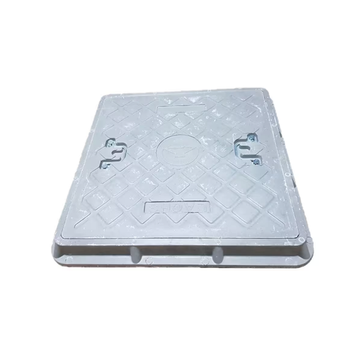 Imagen de TAPA Y MARCO LISA RESINA 60X60 (HEAVY DUTY) VEHICULOS PESADOS LACHS