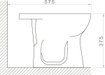 Imagen de Bidet 3 perforaciones Izy blanco DECA