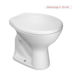 Imagen de Inodoro corto Izy blanco DECA