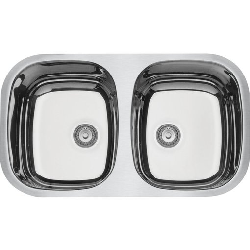 Imagen de Pileta doble 72 x 40 x 15 valv 4 1/2 TRAMONTINA