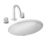 Imagen de LAVATORIO  EMBUTIR OVAL 40X30  BLANCO DECA