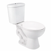 Imagen de INODORO C/MOCHILA (DESC. 30cm) Y TAPA BLANCO ANDES EDESA
