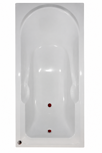 Imagen de BAÑERA CLASICA 1.50x0.70x0.38 ACRILICO BLANCA C/CONEX. UNNA