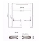 Imagen de Elevador 2 columnas 4000 kgs de arco