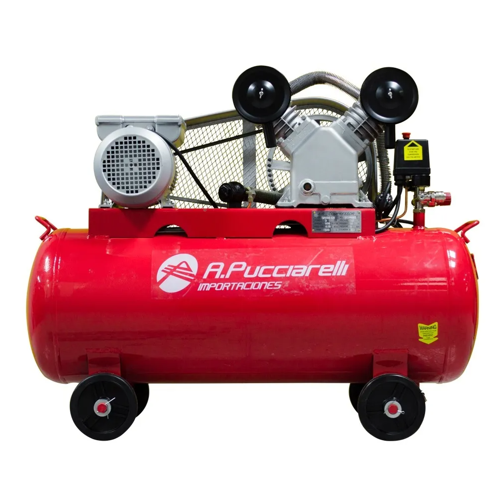 Imagen de Compresor De Aire 100 Litros 3 Hp Monofásico
