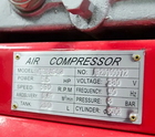 Imagen de Compresor De Aire 200 Litros 5.5 Hp Trifásico