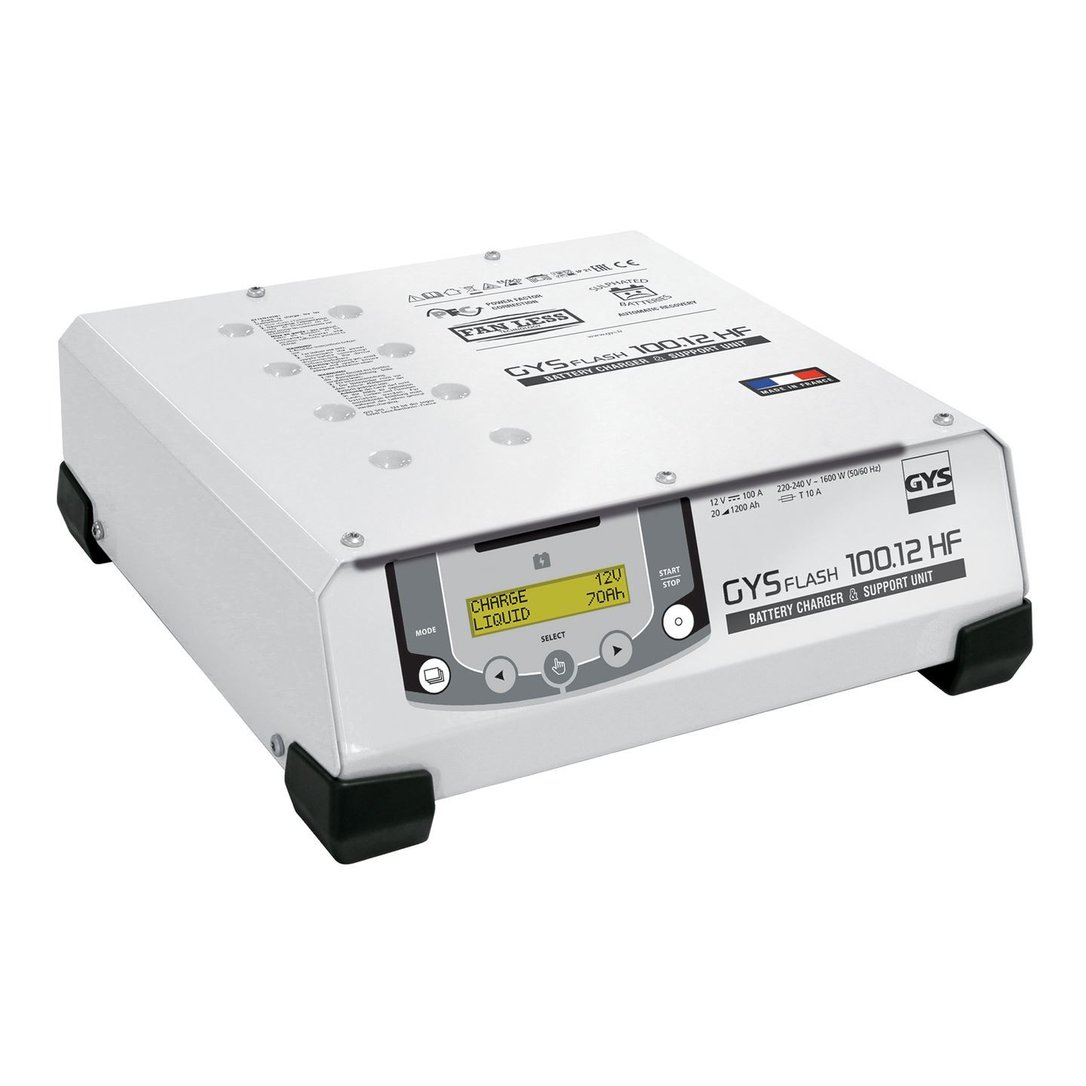 Imagen de CARGADOR DE BATERÍA GYSFLASH 100.12 HF (Cables 5,0m)