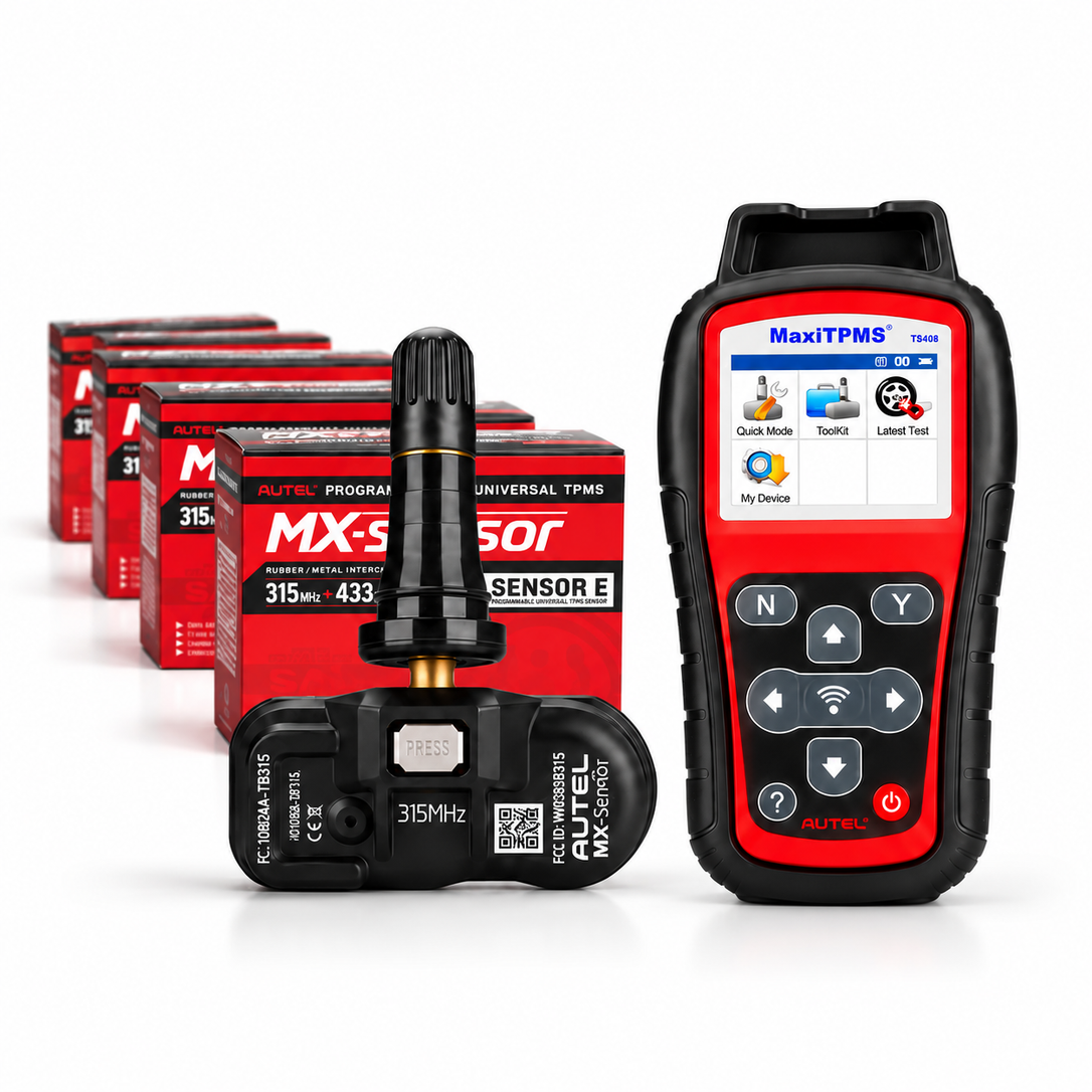 Imagen de 10 sensores MX + MaxiTPMS TS408