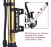Imagen de INFLADOR REBATIBLE DE BICICLETA 309A/330