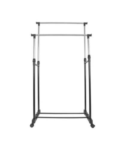 Imagen de PERCHERO COLGADOR DOBLE EXHIBIDOR DE ROPA METALICO -8006