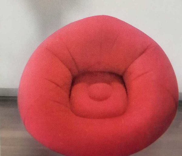 Imagen de SOFA SILLON INFLABLE JS1346-ROJO