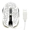Imagen de MOUSE GAMER USB CABLEADO KNUP - KPV16-BLANCO