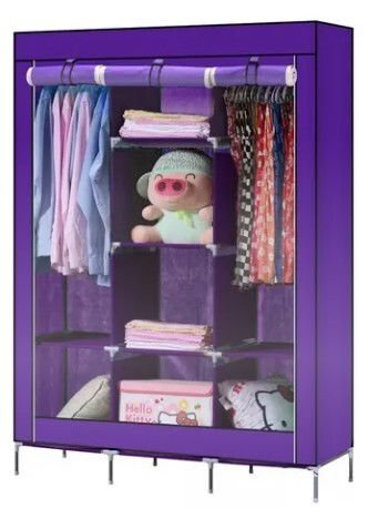 Imagen de ROPERO GUARDARROPA 130X45X170-88130-VIOLETA